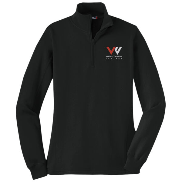   - Ladies 1/4 Zip Sweatshirt Thumbnail