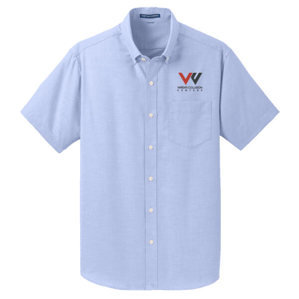   - Short Sleeve SuperPro ™ Oxford Shirt Thumbnail